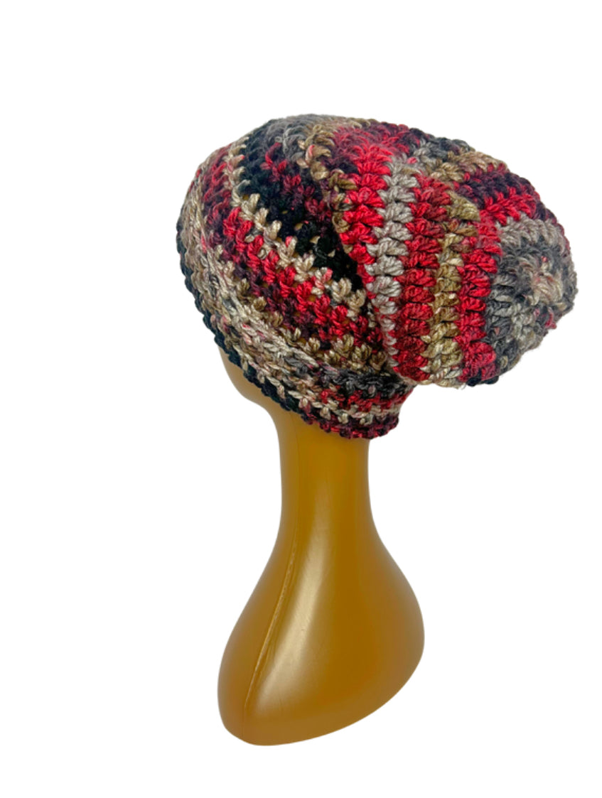 Slouch Beanie (Burgundy)