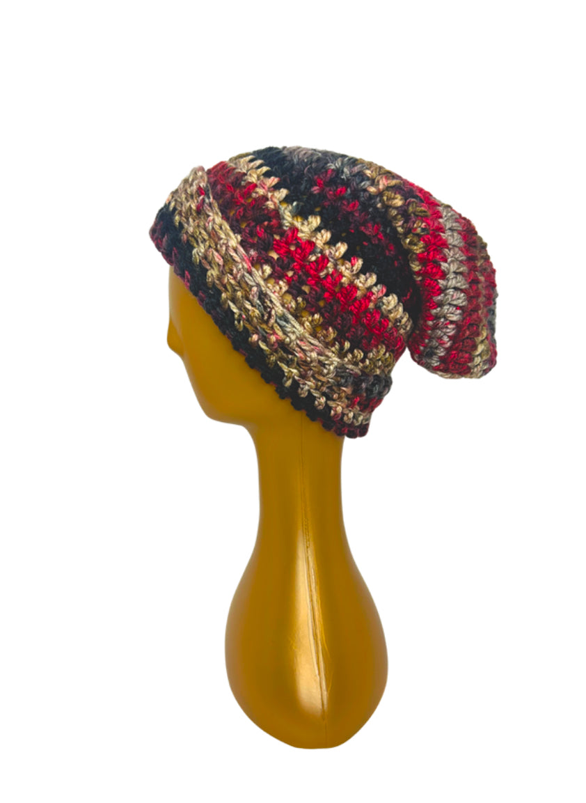 Slouch Beanie (Burgundy)